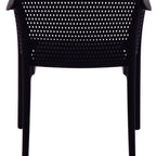 Thumbnail image #2 for Tramontina USA, Inc. 92151-009 Outdoor Black Plastic Armchair Case of 4