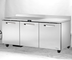 Thumbnail image #1 for True SPEC SERIES 72-Inch Three-Section Self-Contained Solid Door Worktop Refrigerator