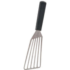 Thumbnail image #1 for AllPoints Foodservice Parts & Supplies Mundial 1371310 Fish Turner, 6-1/2" Stainless Steel Blade, Black Polypropylene Handle