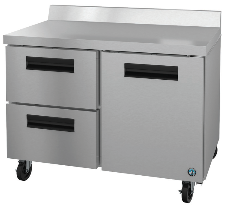 Product image #5 for Hoshizaki Steelheart 48-Inch Two-Section Worktop Refrigerator with One Door and Two Drawers
