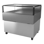 Thumbnail image #1 for RPI Industries Vienna VICD2-20-R-SQ-SC-MES Full-Service Cold Display Case, 36-1/4" W, Slide-In, Self-Contained Refrigeration
