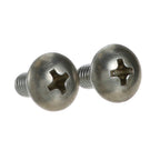 Thumbnail image #1 for AllPoints Foodservice Parts & Supplies 2051100 Stainless Steel Shelf Screw, 8-32 Thread x 3/8"
