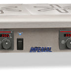 Thumbnail image #1 for Imperial IHPA-2-24-EW Electric Hot Plate, wafer plates, countertop, 24" W x 25" D cooking surface, 3.75 kW wafer plate elements
