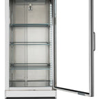Thumbnail image #5 for Koolmore RIR-1D-GD 29-Inch 21 Cu. Ft. One-Section Glass-Door Reach-In Refrigerator, Bottom-Mount, Stainless Steel