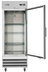 Thumbnail image #5 for KoolMore 29-Inch One-Section Glass Door Reach-In Refrigerator, 21 Cu. Ft., Bottom-Mount Self-Contained, Stainless Steel