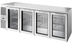 Thumbnail image #5 for True Premier Bar 108-Inch Four-Section Refrigerated Back Bar Cooler with Stainless Steel Top and Locking Glass Doors