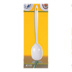 Thumbnail image #1 for Thunder Group W7102 Solid Melamine Serving Spoon, 12"L, White Case of 30 Dozen