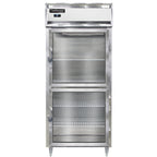Thumbnail image #1 for Continental Refrigerator Designer Line D1RXNSAGDHD 1-Section Extra-Wide Reach-In Refrigerator, Half-Height Glass Doors, Self-Contained