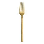 Thumbnail image #1 for Steelite International Varick, Lissome 5717GP023 Salad/Dessert Fork, 7-1/4", 18/0 Stainless Steel, Brushed Gold Pack of 1 Dozen