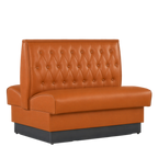 Thumbnail image #1 for ATSMFG ATS AT&S-AD-W36-BT GR5/COM Double Restaurant Booth, 48"L x 36"H, Upholstered, Button-Tufted Back