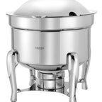 Thumbnail image #1 for Eastern Tabletop Classic 3105MB Marmite Soup Chafer, 4.5 qt, Hinged Lid, Black Stainless Steel