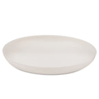 Thumbnail image #1 for JB Prince Comatec RB223 White Round Sugar Cane Coupe Plate, 4.7-inch Case of 480
