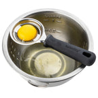 Thumbnail image #1 for TableCraft Products Cash & Carry 12269 Commercial Egg Separator, PerfectGrip, 18/0 Stainless Steel, 2.75" x 1" x 7.5" Case of 144