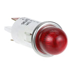 Thumbnail image #1 for AllPoints Foodservice Parts & Supplies 1971107 Red 6V Indicator Light, Fits 1/2 in. Hole