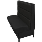 Thumbnail image #1 for Oak Street Lisbon LIS-4842-SGL Single Upholstered Booth, 48"L x 42"H, Horizontal Channelback