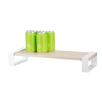 Thumbnail image #1 for Cal-Mil Blonde 22363-3-15 Rectangular Maple Wood Display Riser, 20" x 7" x 3-1/2"