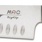 Thumbnail image #1 for JB Prince Mac Y310 6-Inch Forged Santoku Knife, Hollow-Ground High-Carbon Stainless Steel Blade, Wood Handle