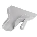 Thumbnail image #1 for TableCraft Products PR8 French Fry Scoop, 8-1/8"W x 2"H, 9-1/4" Overall Length, Right-Handed, Polypropylene Case of 6