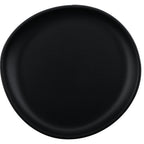 Thumbnail image #1 for G.E.T. GET CS-610-DG . . 6" Round Dark Gray Melamine Serving Plate Dozen Case of 2 Dozen