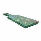 Thumbnail image #1 for G.E.T. Lapis 15019051037 Melamine Rectangular Serving Board with Handle, Parrot Wing, 15-1/2 x 6 x 1/2 in Case of 6
