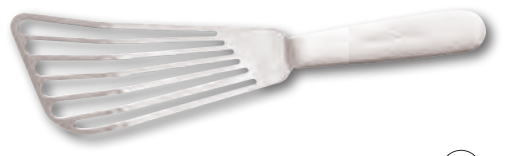 Product image #3 for Dexter Russell Sani-Safe 6-1/2 Inch Slotted Stainless Steel Fish Turner