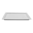 Thumbnail image #1 for TableCraft Products Aurora Collection™ CW1240W Full-Size Coated Cast Aluminum Grill Pan, 4-1/4 qt., 1-1/2" Deep, White