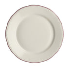 Thumbnail image #1 for Steelite International HL Ivory HL54463928 9" Round China Plate, Styleline Rose, Scalloped Edge Case of 2 Dozen