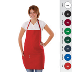 Thumbnail image #1 for Chef Revival 612BAFH-RB Bib Apron, 28 x 27 in, 3 Pockets, Adjustable Neckband, Poly/Cotton, Royal Blue