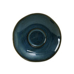 Thumbnail image #1 for Tuxton China Artisan GAN-084 Ceramic Saucer, 6-3/8" Diameter, Round, Night Sky Case of 2 Dozen