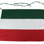 Thumbnail image #1 for Libertyware TXTBA-IT Italian Flag Apron, 28-1/2"W x 27"D Case of 72