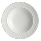 Thumbnail image #1 for Steelite International Folio, Foliobone Ruche 4412RF008 Round Bone China Rim Soup Bowl, 14 oz, 9.5" Case of 2 Dozen