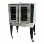 Thumbnail image #1 for SABA GCO613N Natural Gas Convection Oven, Single-Deck, Bakery Depth, 38"W, 5-Pan Capacity, Porcelain Interior
