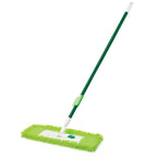 Thumbnail image #1 for Libman Commercial 195 Complete 18-Inch Microfiber Dust Mop with Steel Frame and Green Head Case of 6
