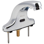 Thumbnail image #1 for AllPoints Foodservice Parts & Supplies 13213 Automatic Touchless Faucet Kit, 4-Inch Deck Mount, Chrome, Mixing Valve