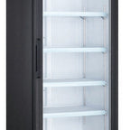 Thumbnail image #1 for Drago DR13MGF Merchandising Glass Door Freezer, 13 cu. ft., 1 Section, Self-Closing Swing Door, LED Lighting