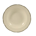 Thumbnail image #1 for CAC China SC-105B Pasta Bowl, 16 oz, 10 1/2", Black Band 1 Dozen