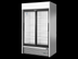 Thumbnail image #6 for True GDM-41-HC-LD Two-Section 8-Shelf Sliding Glass Door Merchandiser Refrigerator