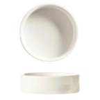 Thumbnail image #1 for Libbey Chef's Selection II BW-9 Round Rimless Porcelain Disk Bowl, 2 oz., 3"