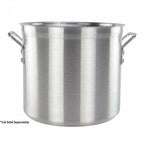 Thumbnail image #1 for Tuxton China Tuxware WATW-1920 60 Qt Aluminum Stock Pot with Solid Aluminum Handle