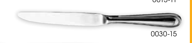 Product image #5 for Shangarila 9-1/4 Inch Extra Heavy Weight Table Knife, 18/8 Stainless Steel, Hollow Handle, Mirror Finish