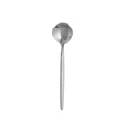 Thumbnail image #1 for Steelite International Folio, Stockholm 5758SX004 Oval Bowl Bouillon Spoon, 7.25", 18/10 Stainless Steel Pack of 1 Dozen