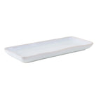 Thumbnail image #1 for Tuxton China Artisan GAA-550 Rectangular Ceramic Tray, Agave, 11-5/8" x 5-1/8" x 1-1/8"H 1 Dozen