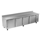 Thumbnail image #1 for Victory Refrigeration VWR119HC Worktop Refrigerated Counter, 4-Section, 4-Door, 118-7/8"W, Side-Mounted Self-Contained