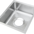 Thumbnail image #1 for IMC/Teddy IS2436-86 Integral Stainless Steel Sink, 1 Compartment, 8" Deep, 24" x 36", 16 Gauge