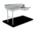 Thumbnail image #4 for Steel Works Stainless 72-Inch Straight Soiled Dish Table with Right-to-Left Flow and Pre-Rinse Bowl
