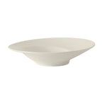 Thumbnail image #1 for Tuxton China AMU-410 Ceramic Salad Bowl, 14 oz, 10-3/4" Diameter, Spiral Design, Pearl White 1 Dozen