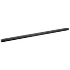 Thumbnail image #1 for AllPoints Foodservice Parts & Supplies 281244 Dish Machine Door Guide, 25-1/2" Black Plastic, 6 Mounting Holes, Foam Seal