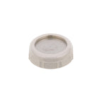 Thumbnail image #1 for AllPoints Foodservice Parts & Supplies 1021168 Sink Drain Overflow Cap, 1-1/4" NPS, 1-3/4" OD, Nickel-Plated Brass
