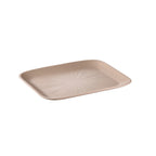 Thumbnail image #1 for Libbey APS Germany - Nero APS 85401 Rectangular Melamine Serving Tray, GN 1/2, Oatmeal, 12-3/4" x 10-1/2"