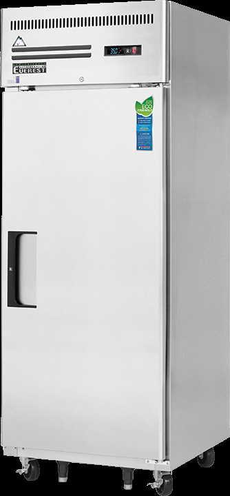 Product image #5 for Everest Refrigeration ESR1 One-Section Upright Reach-In Refrigerator, Top-Mounted Self-Contained R290, Solid Door, 23 Cu. Ft.
